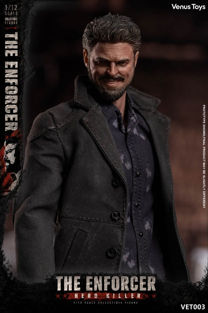 Preventa Figura The Enforcer marca Venus Toys VET003 escala 1/12