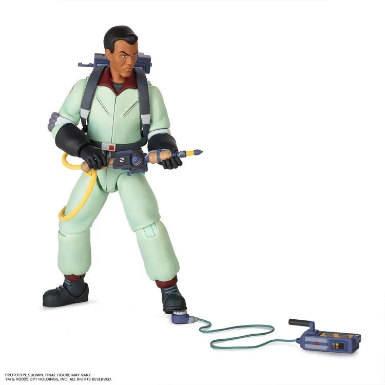 Preventa Figura Winston Zeddemore - The Real Ghostbusters marca Mondo escala pequeña 1/12