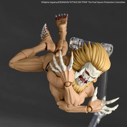 Preventa Figura Jaw Titan - Attack on Titan / Shingeki no Kyojin - Amazing Yamaguchi Revoltech marca Kaiyodo NR102 (12.5 cm)