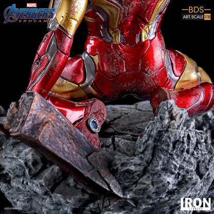 Pedido Estatua Iron Man (I Am Iron Man) - Avengers: Endgame - Battle Diorama Series (BDS) marca Iron Studios escala de arte 1/10