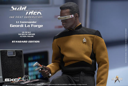 Preventa Figura Lt. Commander Geordi La Forge (Standard version) - Star Trek: The Next Generation marca EXO-6 EXO-01-018S escala 1/6