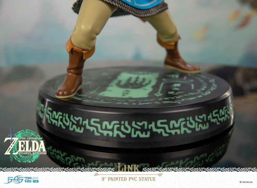 Pedido Estatua LINK - The Legend of Zelda: Tears of the Kingdom marca First 4 Figures (23 cm)