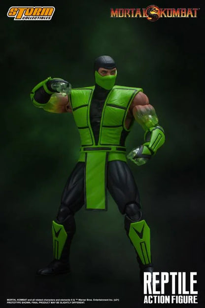 Pedido Figura Reptile (Exclusive) - Mortal Kombat marca Storm Collectibles escala pequeña 1/12