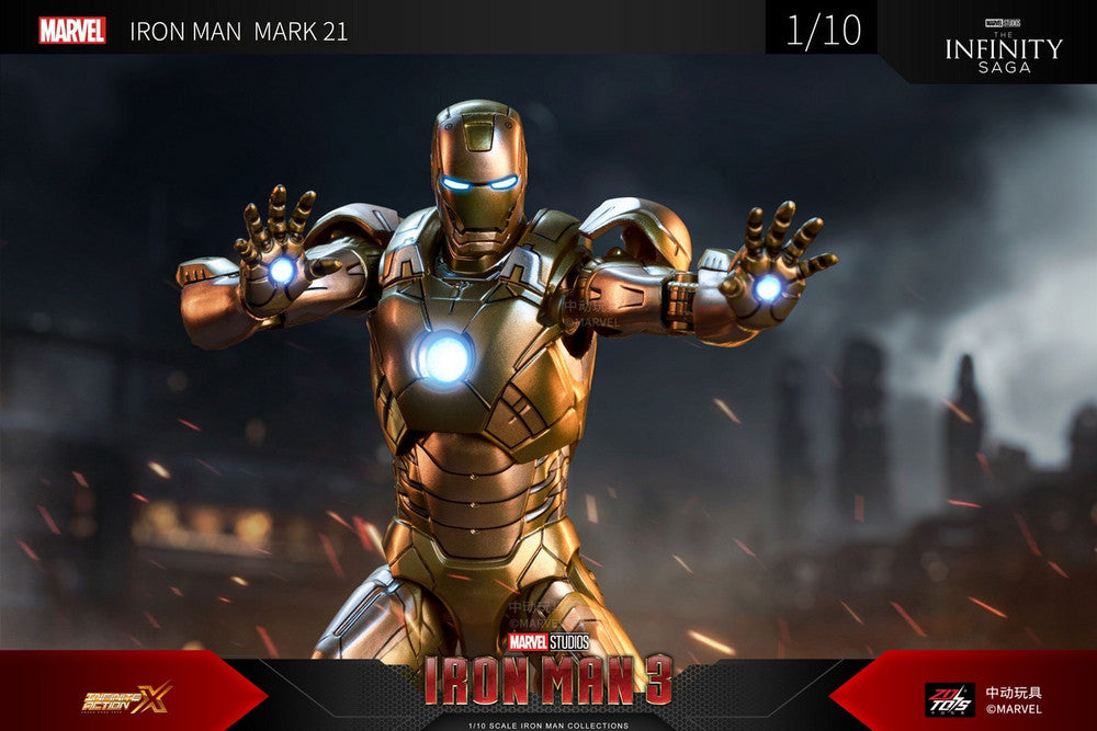 Pedido Figura Iron Man 3 Mark 21 marca ZD Toys escala 1/10 (18 cm)