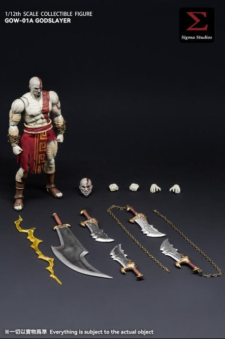 Pedido Figura GOD SLAYER marca Sigma Studios GOW-01A escala 1/12