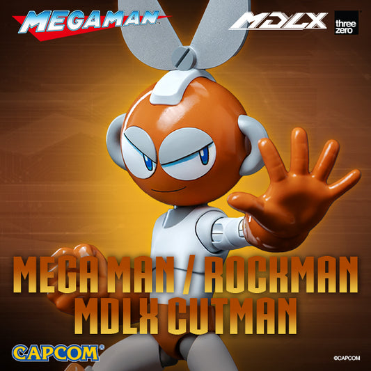 Preventa Figura MDLX Cutman - Mega Man / Rockman marca Threezero 3Z0837 escala pequeña 1/12