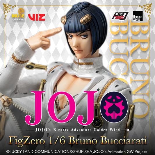 Preventa Figura Bruno Bucciarati - JOJO's Bizarre Adventure: Golden Wind - FigZero marca ThreeZero 3Z0659 escala 1/6