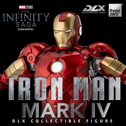 Preventa Figura DLX Iron Man Mark 4 - Marvel Studios: The Infinity Saga marca Threezero 3Z0501 escala pequeña 1/12