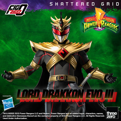 Preventa Figura Lord Drakkon Evo III - Mighty Morphin Power Rangers: Shattered Grid - FigZero marca Threezero 3Z1026 escala 1/6