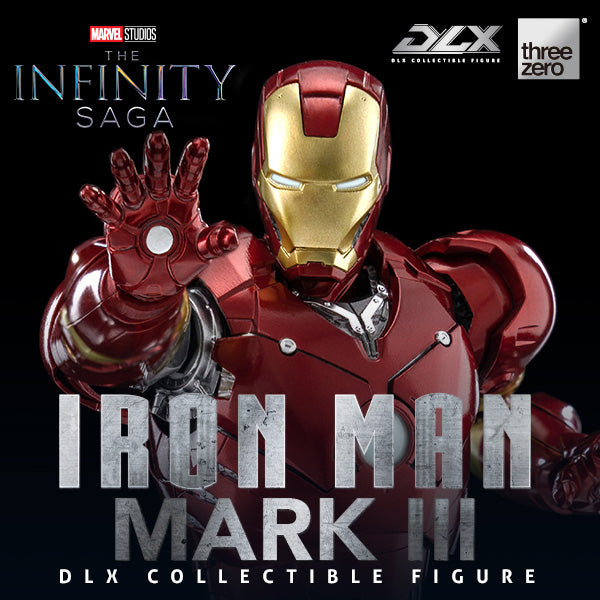 Pedido Figura DLX Iron Man Mark 3 - Avengers: The Infinity Saga marca Threezero 3Z02530H0 escala pequeña 1/12