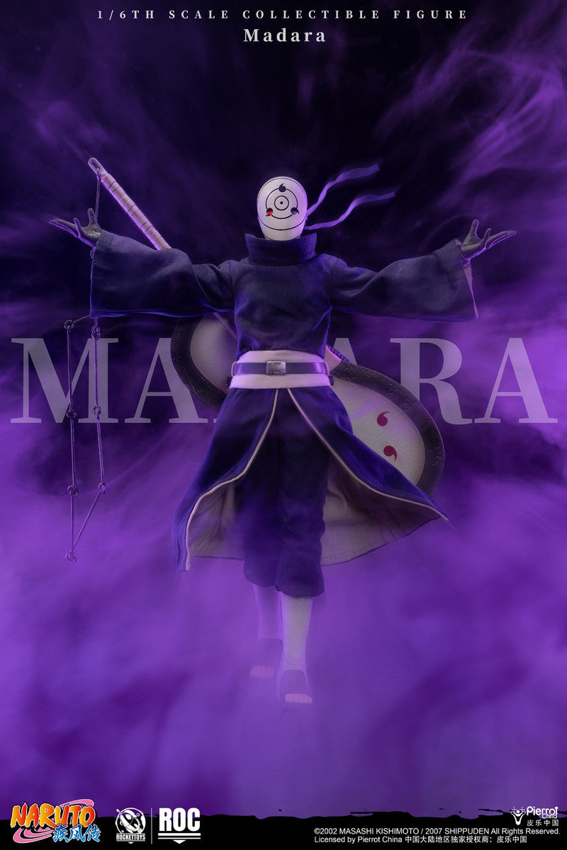 Preventa Figura Madara Uchiha (White Mask Version) - Naruto Shippuden marca Rocket Toys ROC-021 escala 1/6