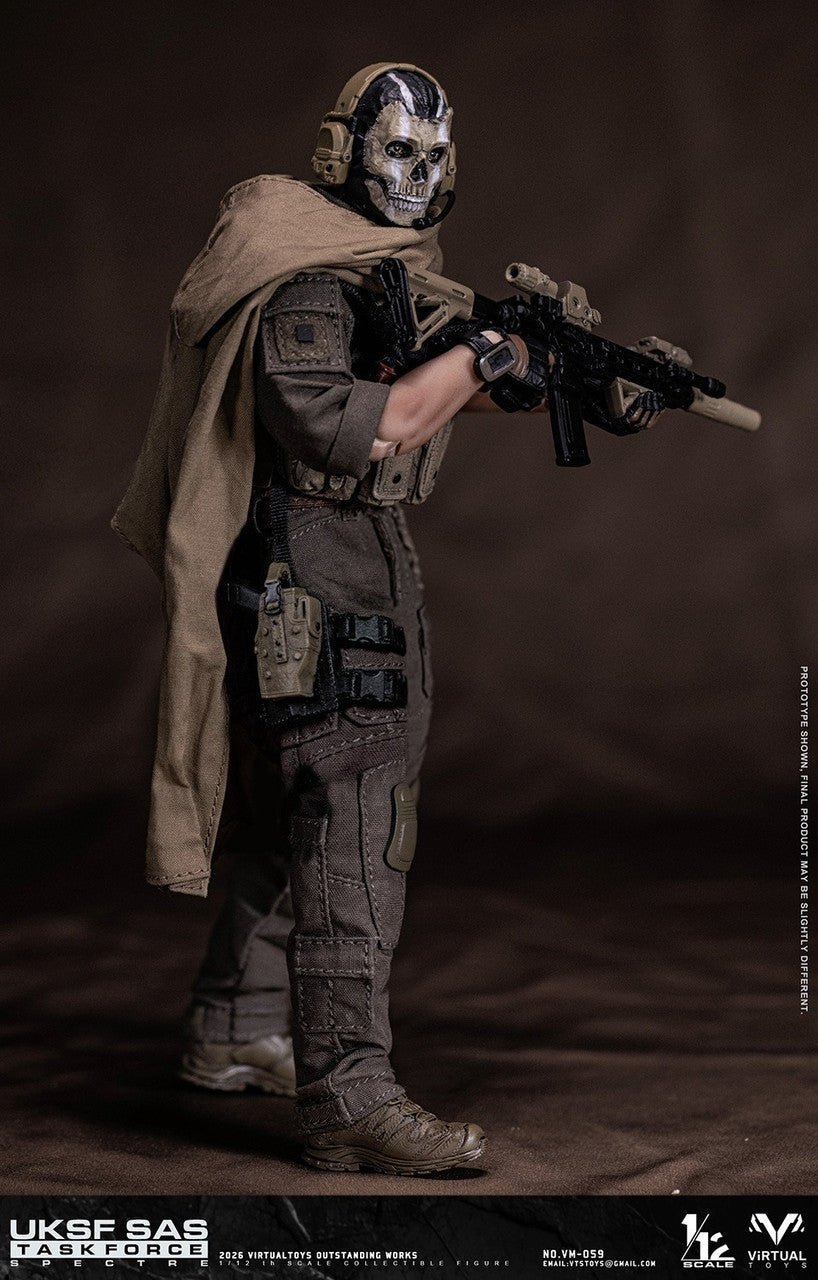Preventa Figura UK SAS TASK FORCE "SPECTER" marca VTS VM059 escala 1/12