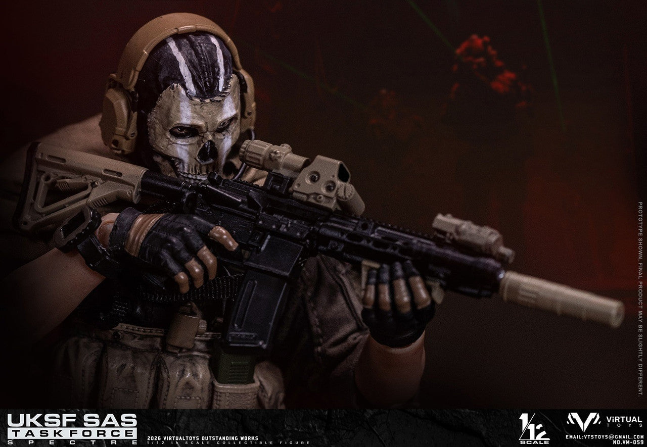 Preventa Figura UK SAS TASK FORCE "SPECTER" marca VTS VM059 escala 1/12