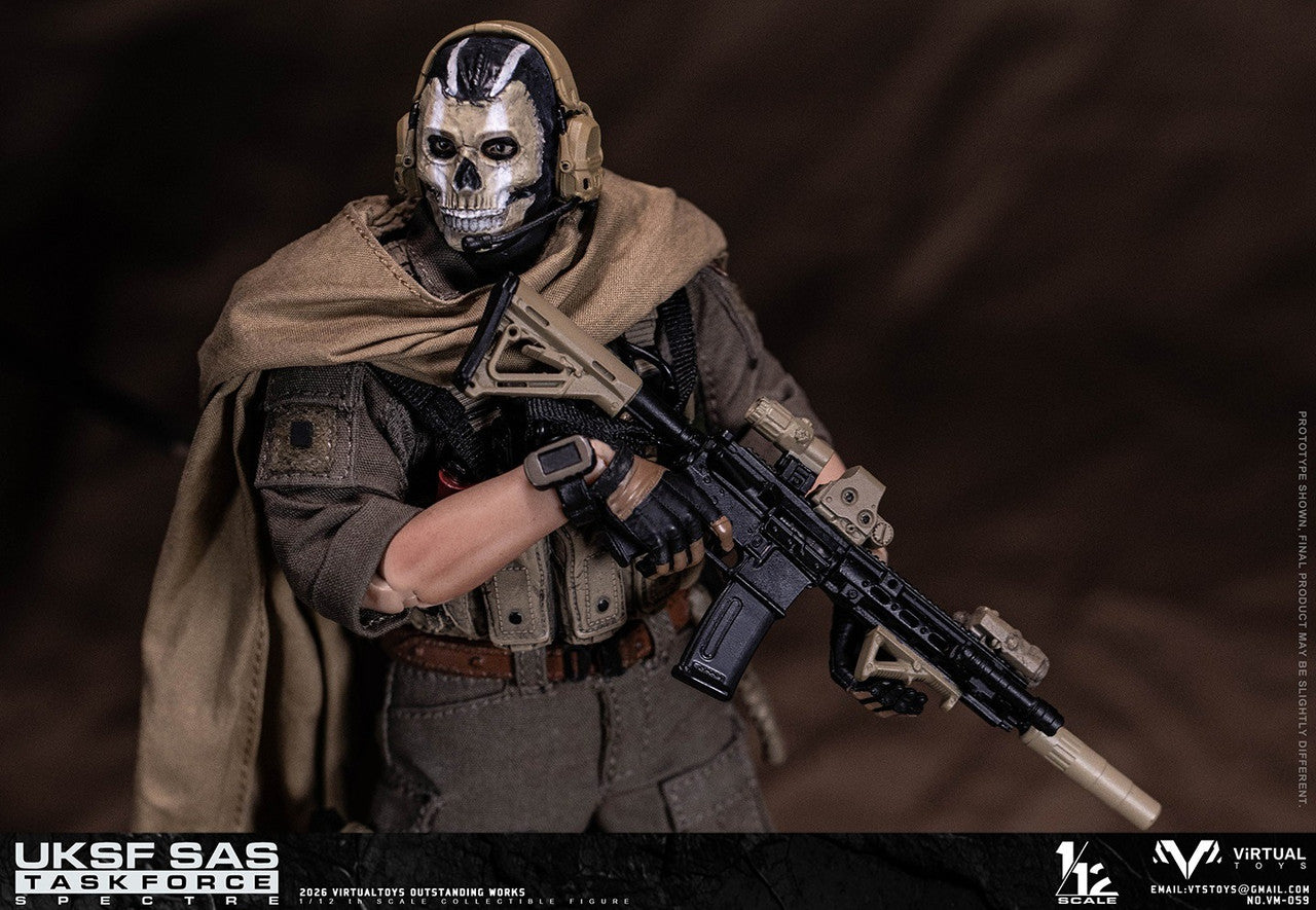 Preventa Figura UK SAS TASK FORCE "SPECTER" marca VTS VM059 escala 1/12