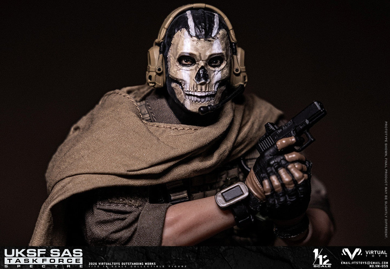 Preventa Figura UK SAS TASK FORCE "SPECTER" marca VTS VM059 escala 1/12