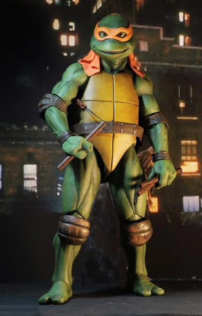 Pedido Figura Michelangelo - Teenage Mutant Ninja Turtles (1990 Movie) marca Neca escala 1/4