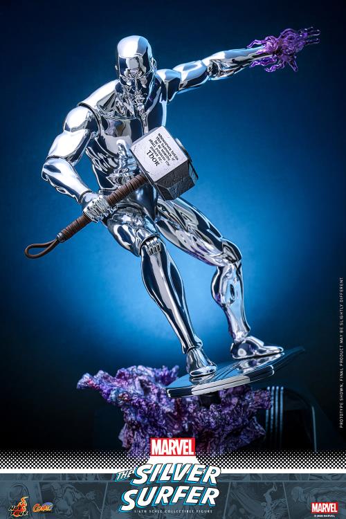 Preventa Figura Silver Surfer - Marvel Comics marca Hot Toys CMS033 escala 1/6
