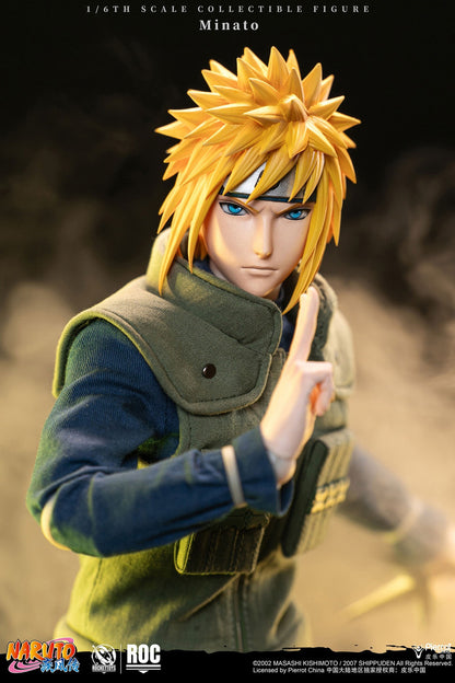Preventa Figura Minato Namikaze (Yellow Flash Version) - Naruto Shippuden marca Rocket Toys ROC-016 escala 1/6