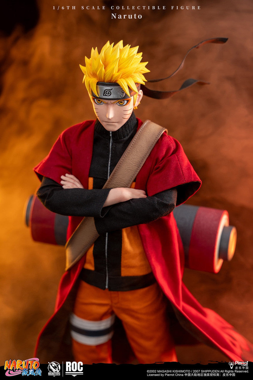 Preventa Figura Naruto Uzumaki (Sage Mode Version) - Naruto Shippuden marca Rocket Toys ROC-011 escala 1/6