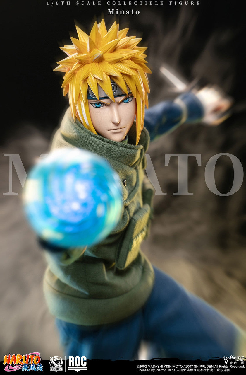 Preventa Figura Minato Namikaze (Yellow Flash Version) - Naruto Shippuden marca Rocket Toys ROC-016 escala 1/6