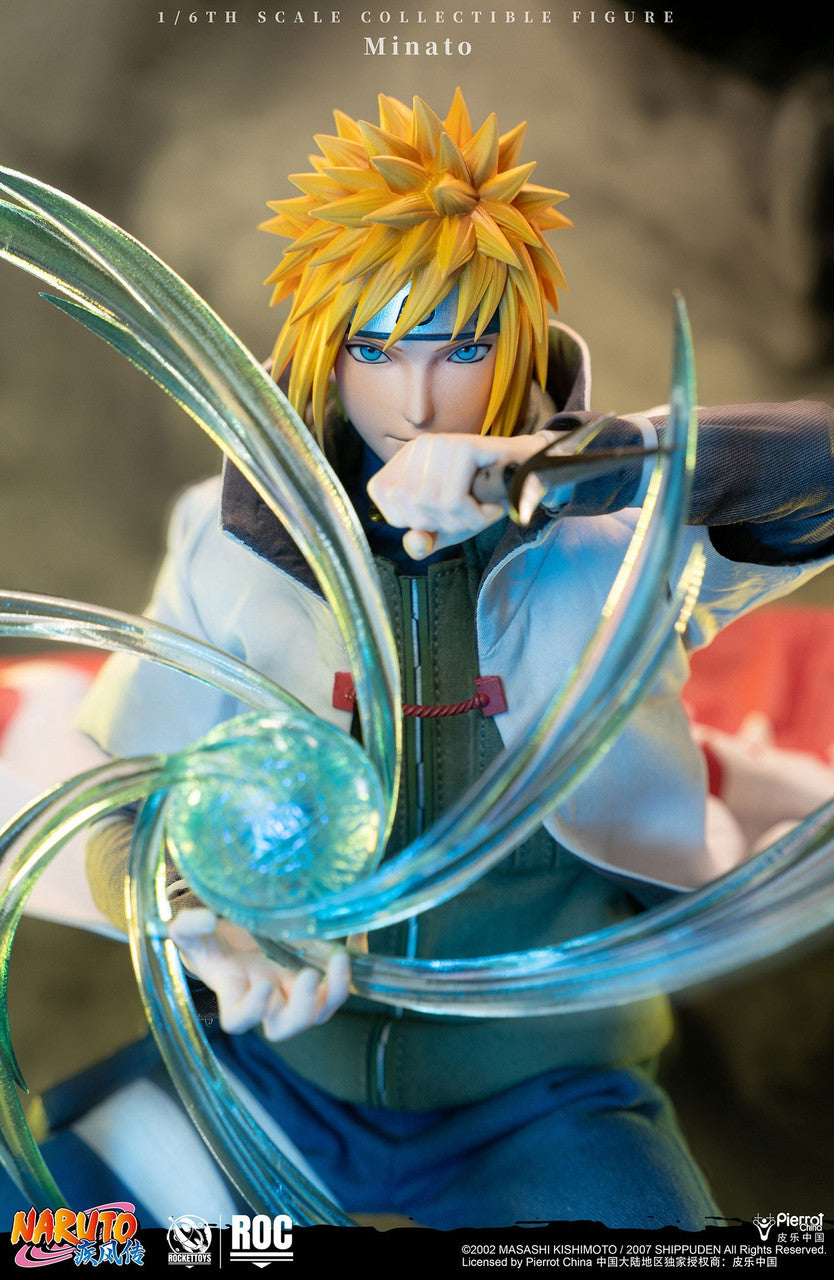 Preventa Figura Minato Namikaze (Fourth Hokage Version) - Naruto Shippuden marca Rocket Toys ROC-015 escala 1/6