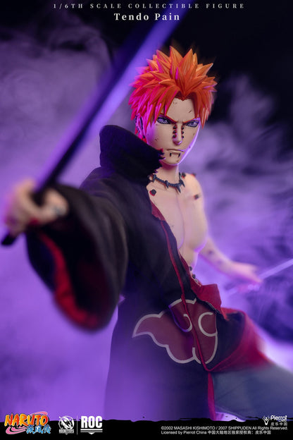 Preventa Figura Tendo Pain (Battle Damage Version) - Naruto Shippuden marca Rocket Toys ROC-014 escala 1/6