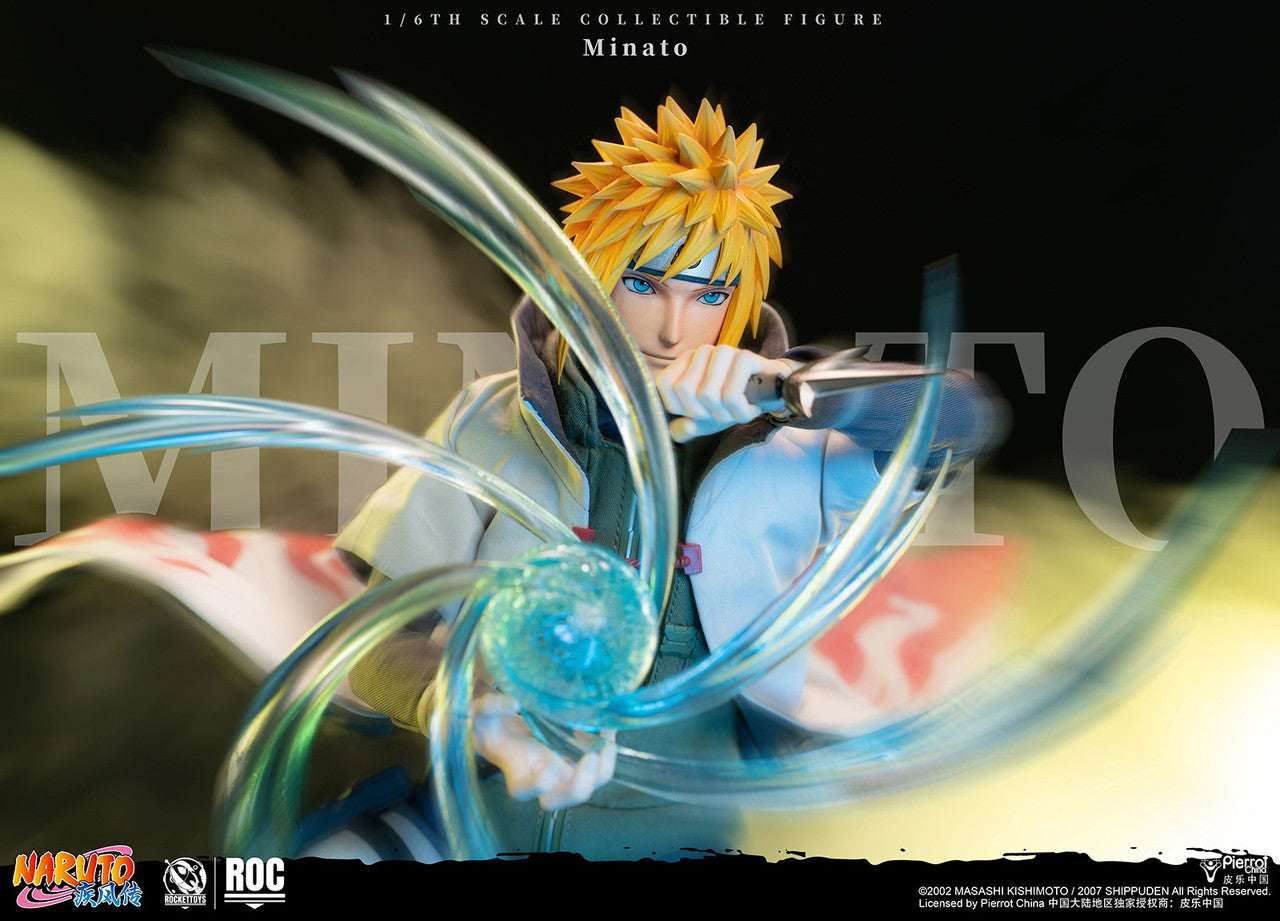 Preventa Figura Minato Namikaze (Fourth Hokage Version) - Naruto Shippuden marca Rocket Toys ROC-015 escala 1/6