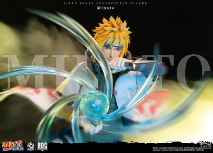 Preventa Figura Minato Namikaze (Fourth Hokage Version) - Naruto Shippuden marca Rocket Toys ROC-015 escala 1/6