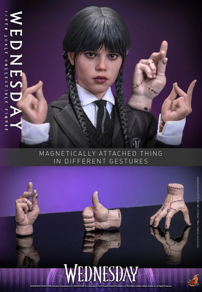 Preventa Figura WEDNESDAY - Wednesday (Netflix Series) marca Hot Toys TMS135 escala 1/6