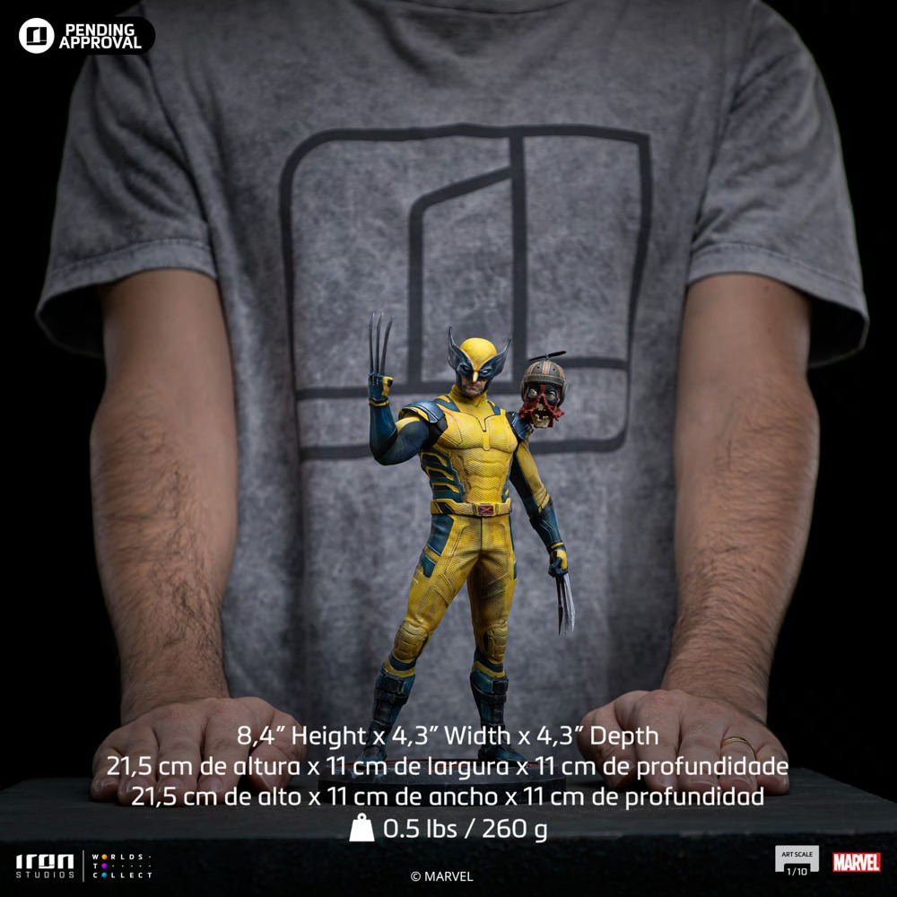 Preventa Estatua Wolverine (Headpool) - Deadpool & Wolverine - Limited Edition marca Iron Studios escala de arte 1/10