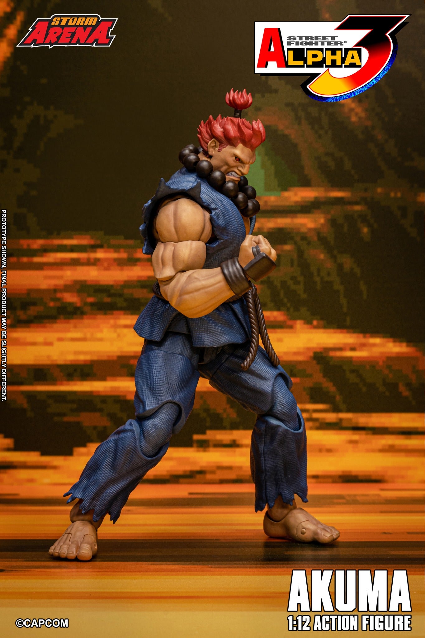 Preventa Figura Gouki Akuma (Storm Arena) - Street Fighter Alpha 3 marca Storm Collectibles SFSA07 escala 1/12