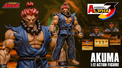 Preventa Figura Gouki Akuma (Storm Arena) - Street Fighter Alpha 3 marca Storm Collectibles SFSA07 escala 1/12