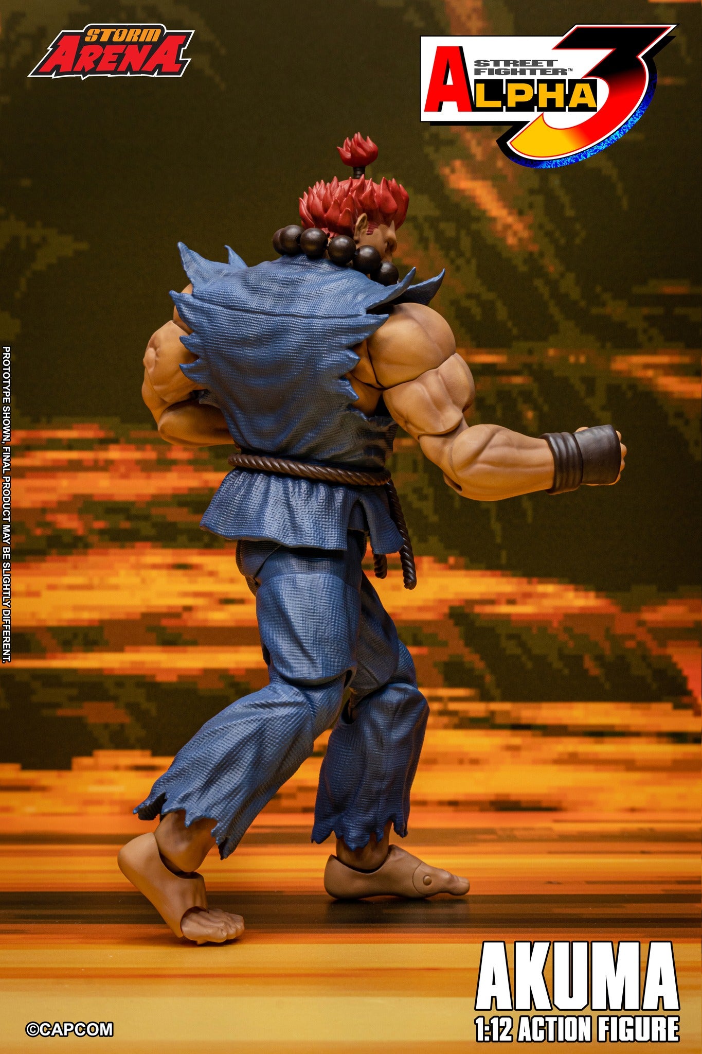 Preventa Figura Gouki Akuma (Storm Arena) - Street Fighter Alpha 3 marca Storm Collectibles SFSA07 escala 1/12