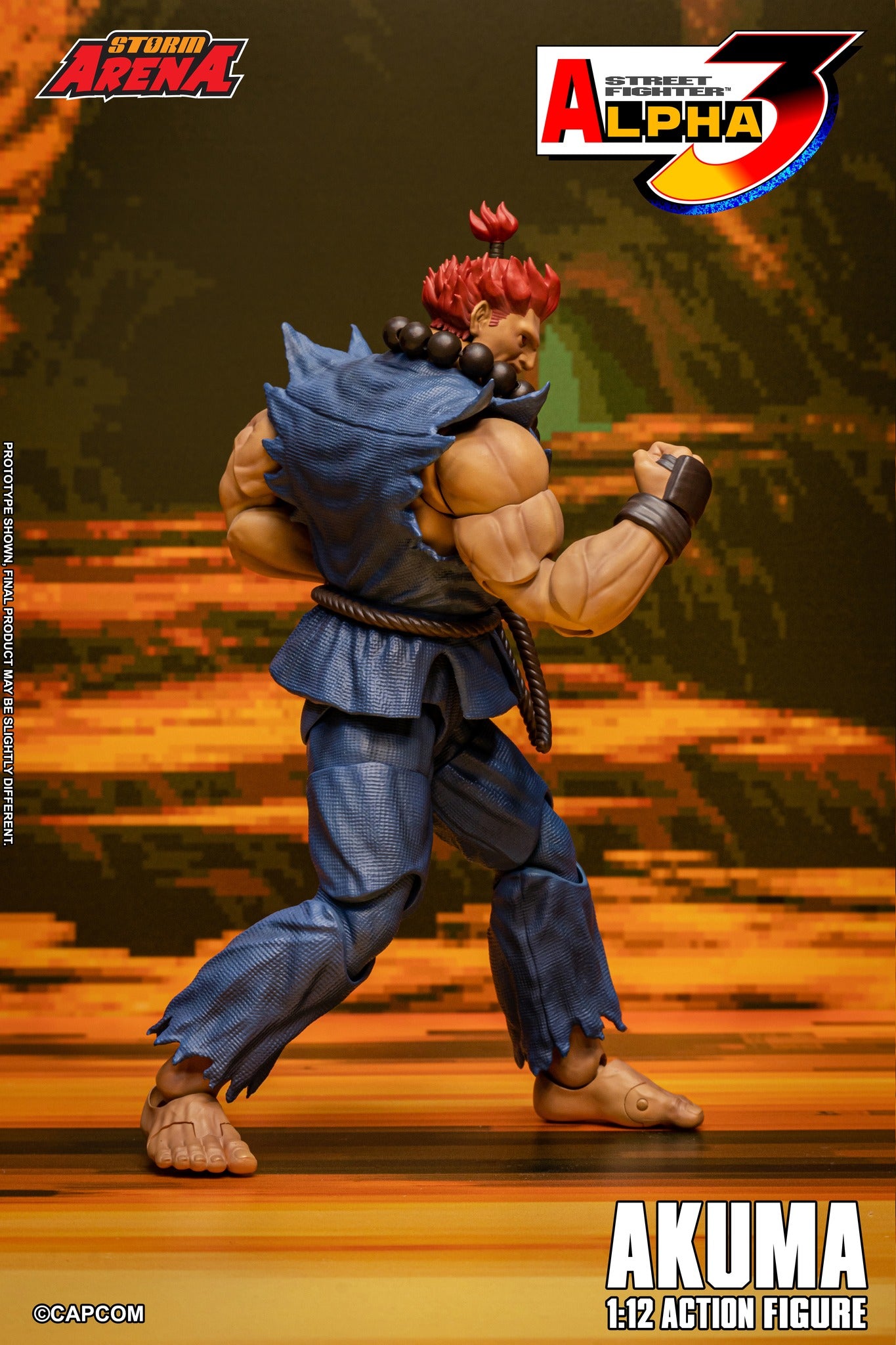 Preventa Figura Gouki Akuma (Storm Arena) - Street Fighter Alpha 3 marca Storm Collectibles SFSA07 escala 1/12