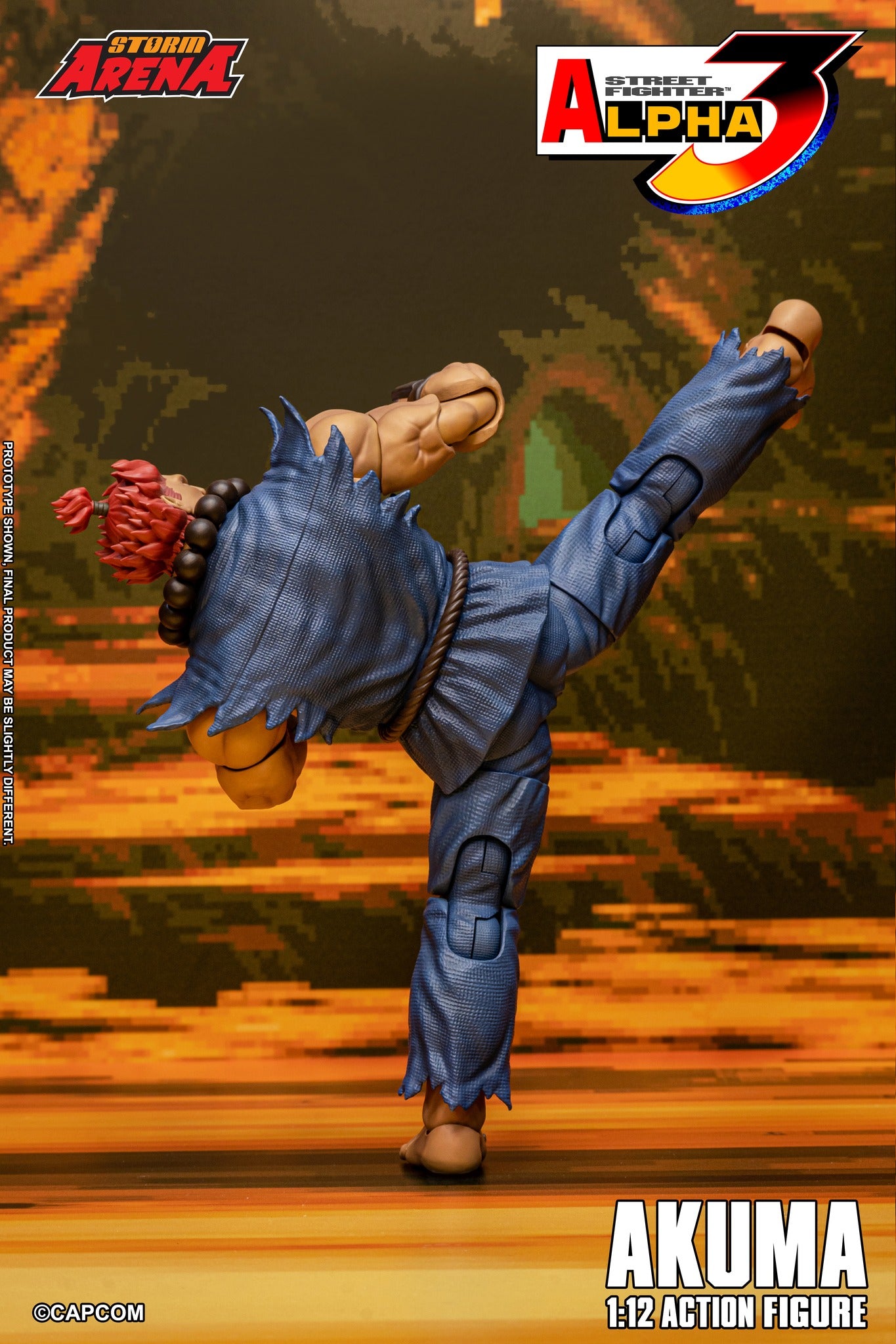 Preventa Figura Gouki Akuma (Storm Arena) - Street Fighter Alpha 3 marca Storm Collectibles SFSA07 escala 1/12