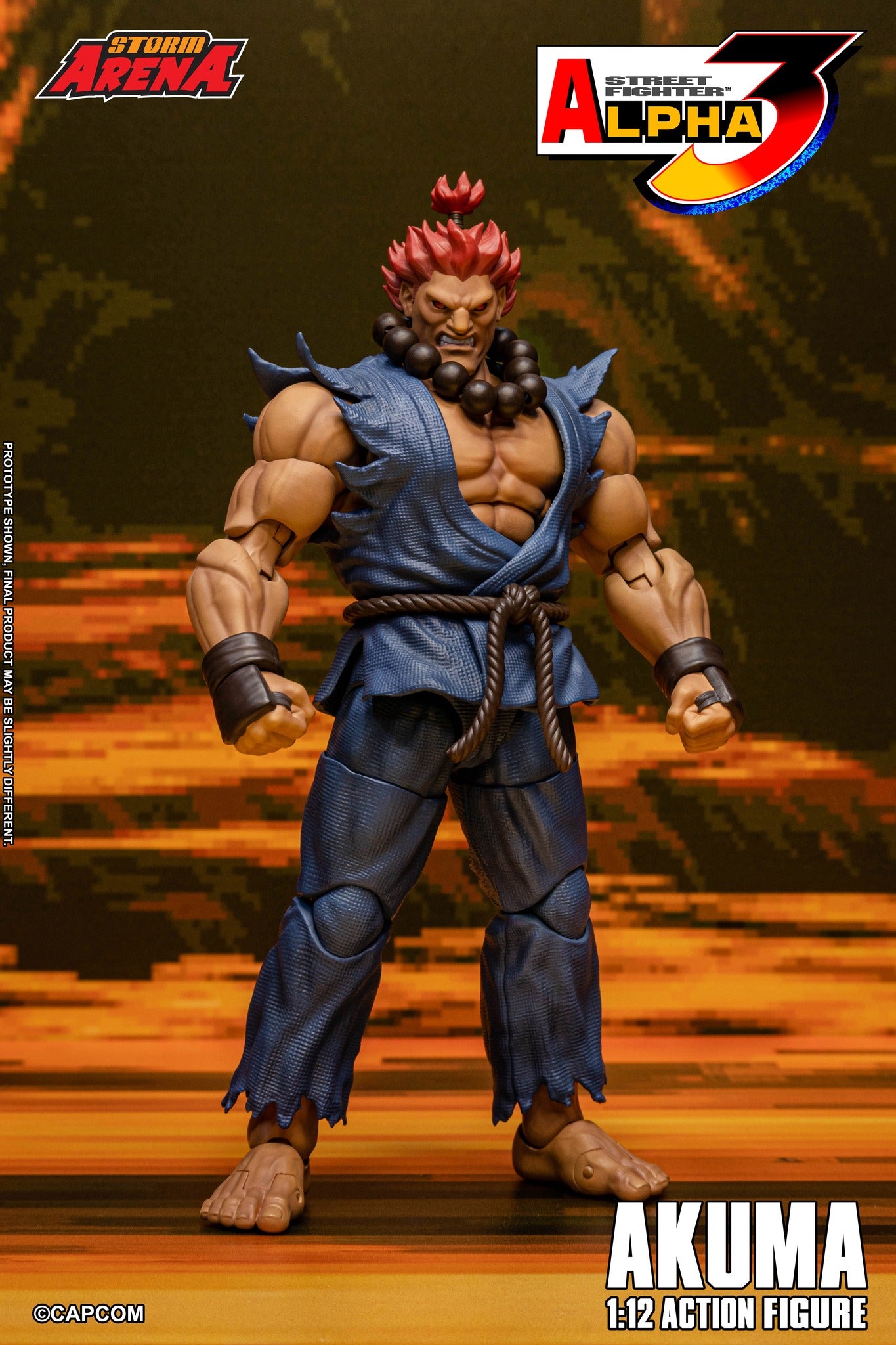 Preventa Figura Gouki Akuma (Storm Arena) - Street Fighter Alpha 3 marca Storm Collectibles SFSA07 escala 1/12