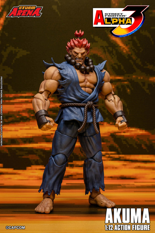 Preventa Figura Gouki Akuma (Storm Arena) - Street Fighter Alpha 3 marca Storm Collectibles SFSA07 escala 1/12