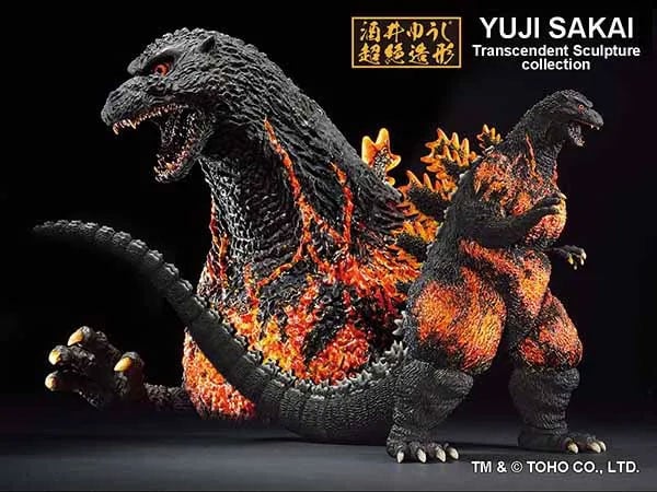 Preventa Estatua Godzilla (Hong Kong Landing version) - Godzilla vs. Destoroyah (1995) - Ichibansho Large Monster Biographies marca Bandai Spirits (22 cm)