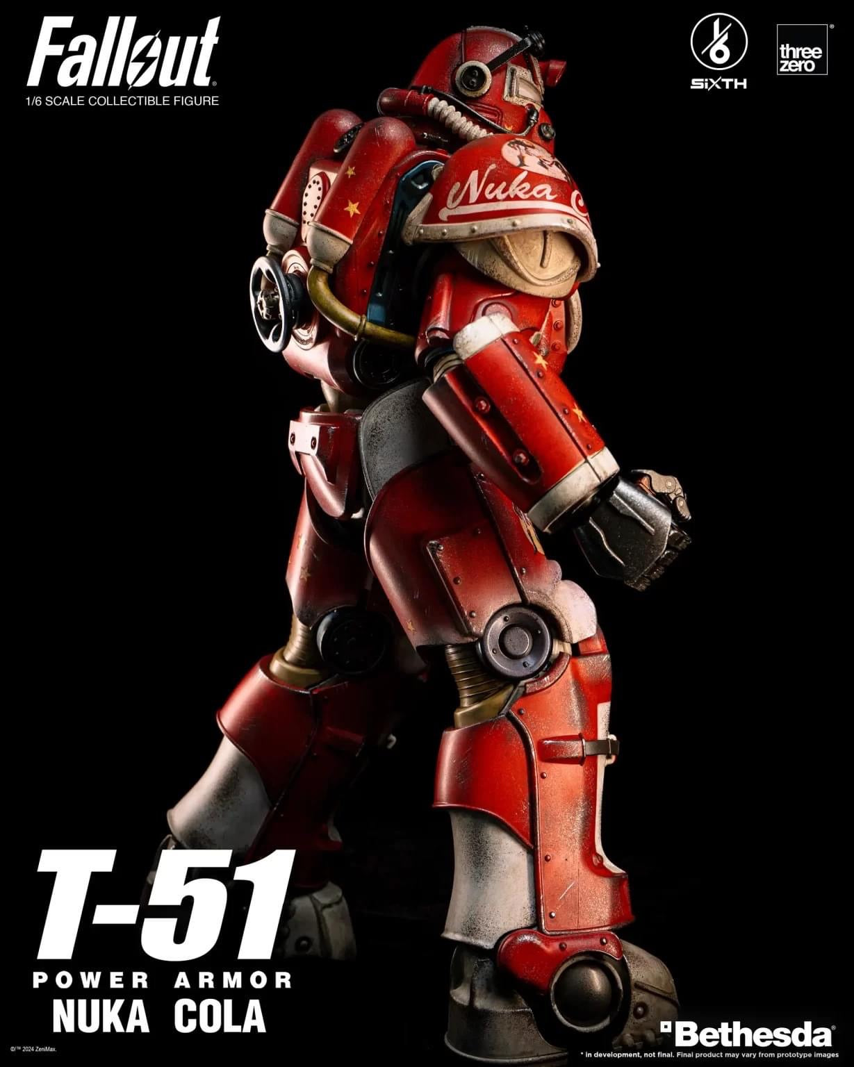 Preventa Figura T-51 Nuka Cola Power Armor - FALLOUT marca Threezero 3Z0773 escala 1/6