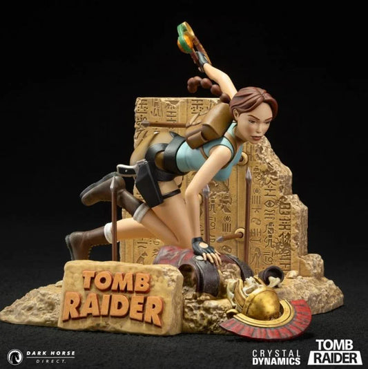 Pedido Estatua Lara Croft (Classic Era)- Tomb Raider marca Dark Horse escala (16.5 cm)
