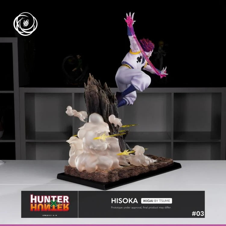 Preventa Estatua Hisoka (Limited Edition) - Hunter x Hunter Ikigai marca TSUME a escala 1/6 (44 cm)