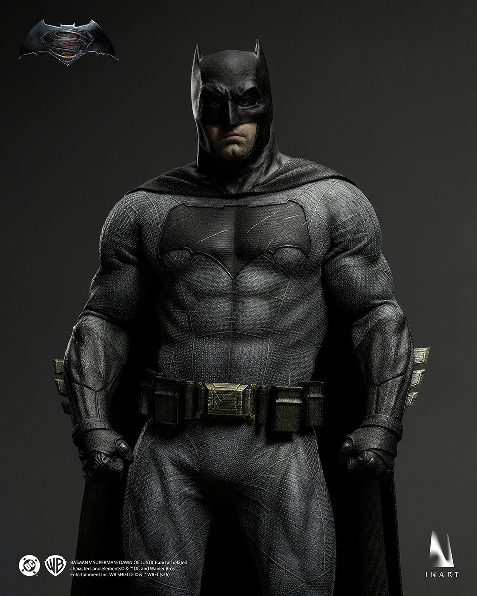 Preventa Figura BATMAN - Batman vs Superman: Dawn of Justice marca INART A034 Queen Studio escala 1/6