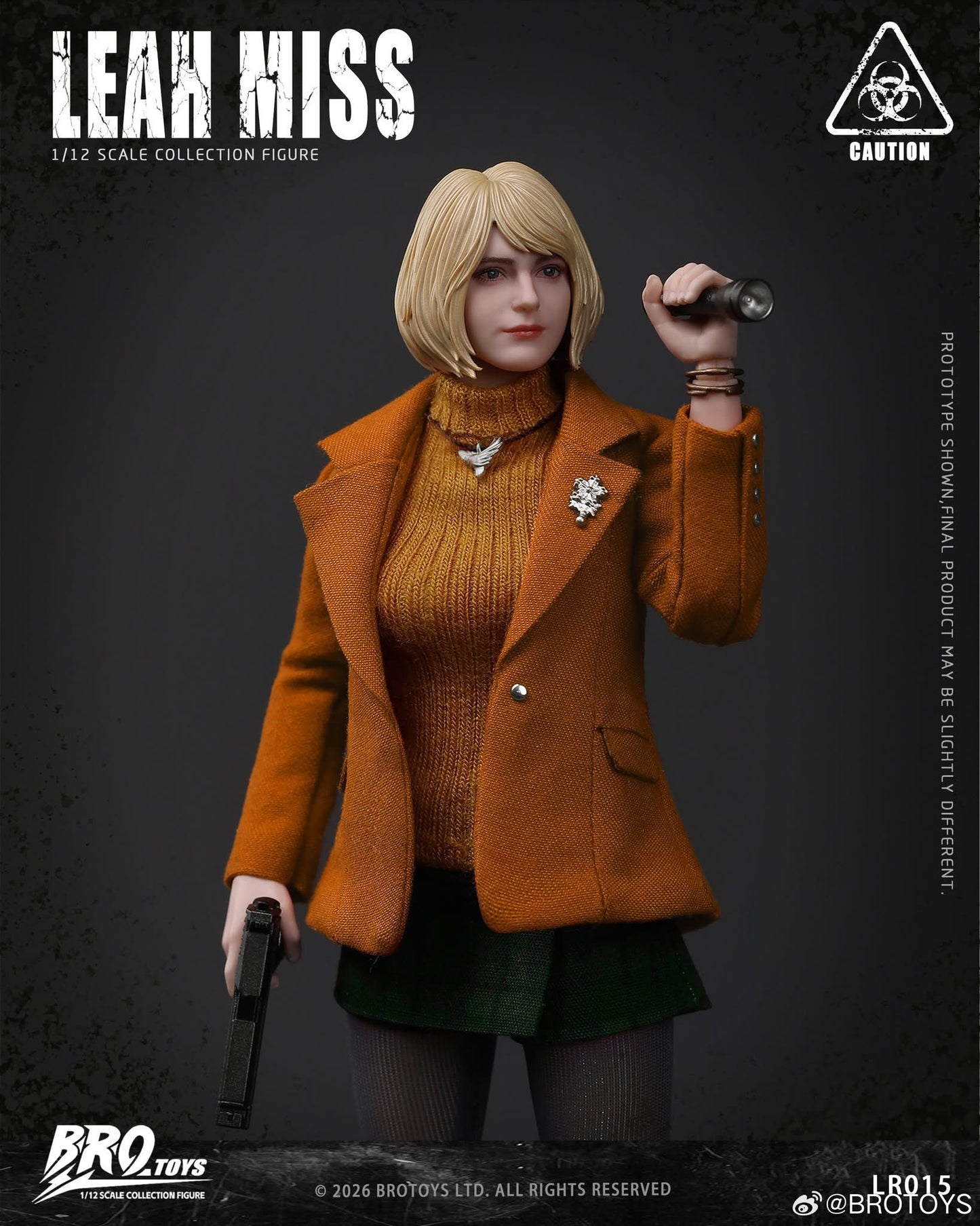 Preventa Figura Leah Miss marca Brotoys LR015 escala 1/12