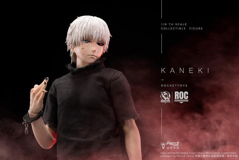 Preventa Figura KANEKI (Awakening Version) - Tokyo Ghoul marca Rocket Toys ROC-024 escala 1/6