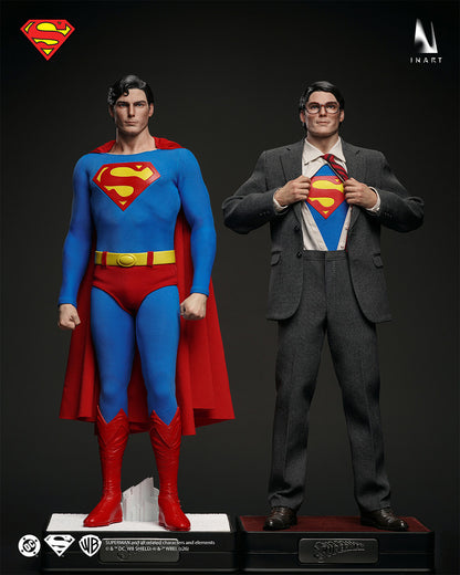 Preventa Figura SUPERMAN & CLARK KENT (Premium Edition) - Superman The Movie (1978) marca INART A035P Queen Studio escala 1/6