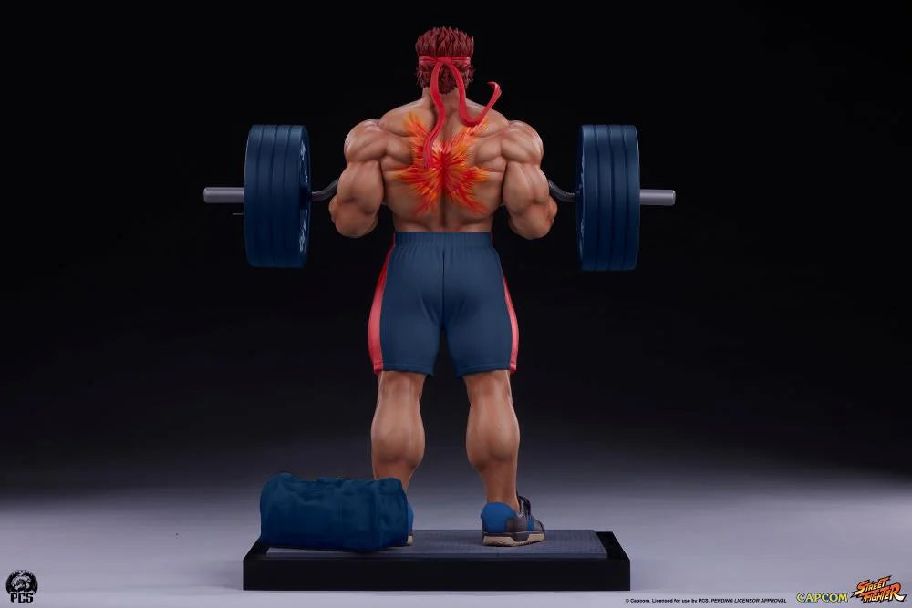 Preventa Estatua Ryu (Powerlifting Evil version) - Street Fighter Premier Series marca PCS Collectibles escala 1/4