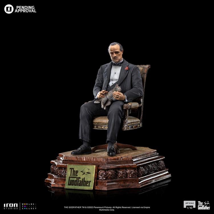 Preventa Estatua Don Vito Corleone - The Godfather - Limited Edition marca Iron Studios escala de arte 1/10
