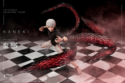Preventa Figura KANEKI (Awakening Version) - Tokyo Ghoul marca Rocket Toys ROC-024 escala 1/6