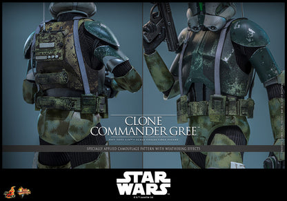 Preventa Figura Clone Commander Gree - Star Wars: Revenge of the Sith marca Hot Toys MMS877 escala 1/6