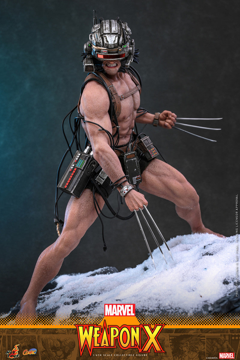 Preventa Figura LOGAN - Weapon X - Marvel Comics marca Hot Toys CMS034 escala 1/6